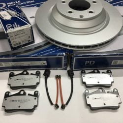 Brzdná sada zadná Meyle PLATINUM 330mm PORSCHE CAYENNE