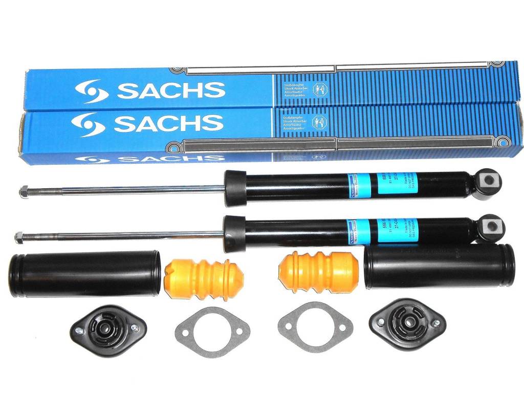 Sada tlmičov, uloženia tlmiča a prachoviek zadná SACHS BMW 3ER E36 E46