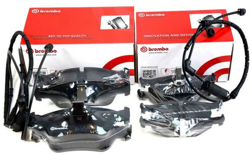 Brzdové platničky komplet predné + zadné Brembo BMW 3er E46