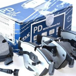 Brzdové platničky predné Meyle Platinum BMW 530d E60 E61