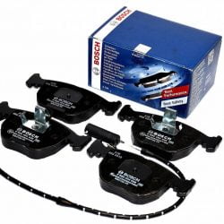 Brzdové platničky predné + snímač opotrebenia ORIGINAL BOSCH BMW 740 740i E38