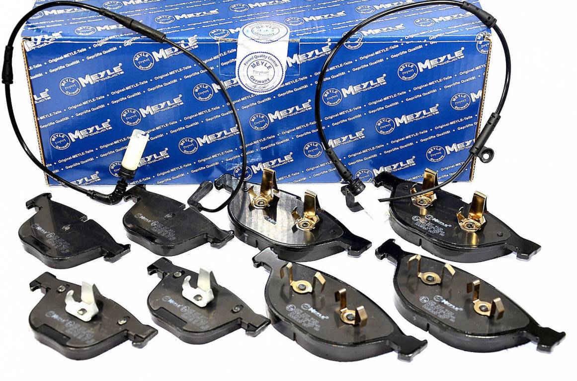Brzdové platničky predné + zadné Meyle BMW 535 535d E60