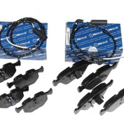 Brzdové platničky predné + zadné Meyle BMW X3 E83 + snímač opotrebenia