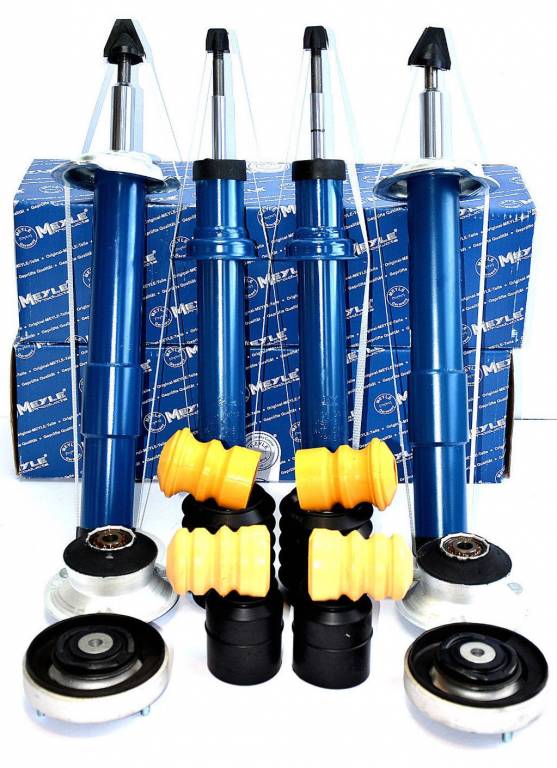 Sada tlmičov, uloženia tlmiča, dorazov a prachoviek komplet SET Meyle BMW 5er E60