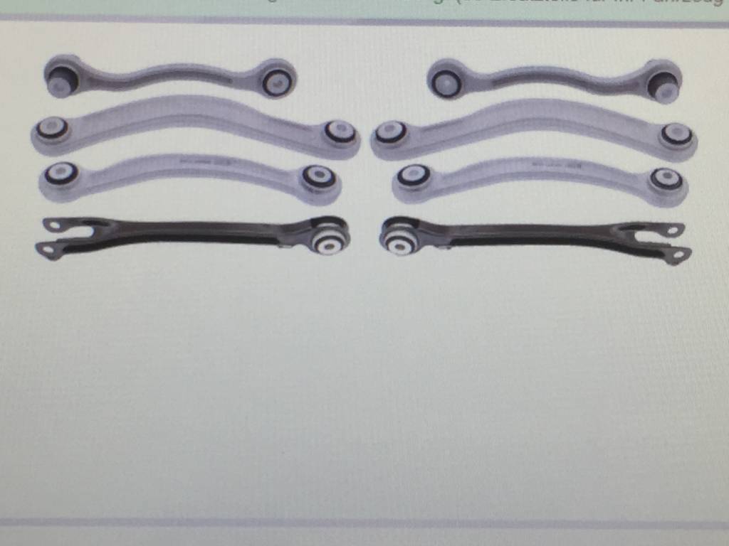 Sada ramien zadná náprava Mercedes E-klasse W212, S212