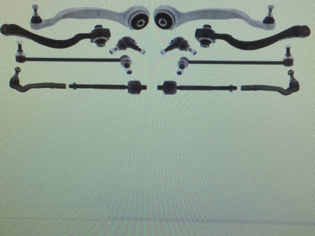 Veľká sada ramien predná zosilnená 12-dielna Mercedes E-klasse W212, S212