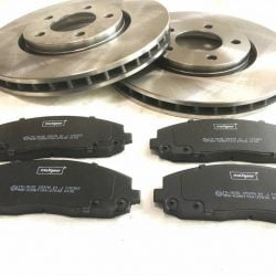 2x Brzdové kotúče + brzdové platničky predné LANCIA VOYAGER 2011-2015