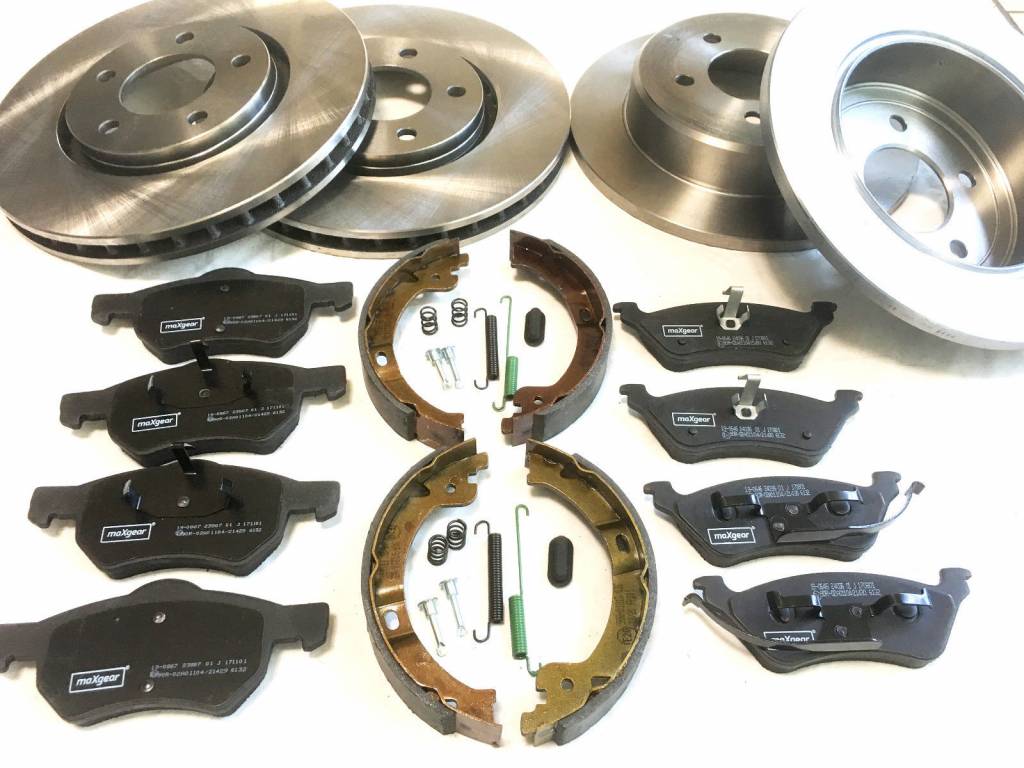 Brzdná sada predná + zadná komplet CHRYSLER Voyager od r.v. 2001