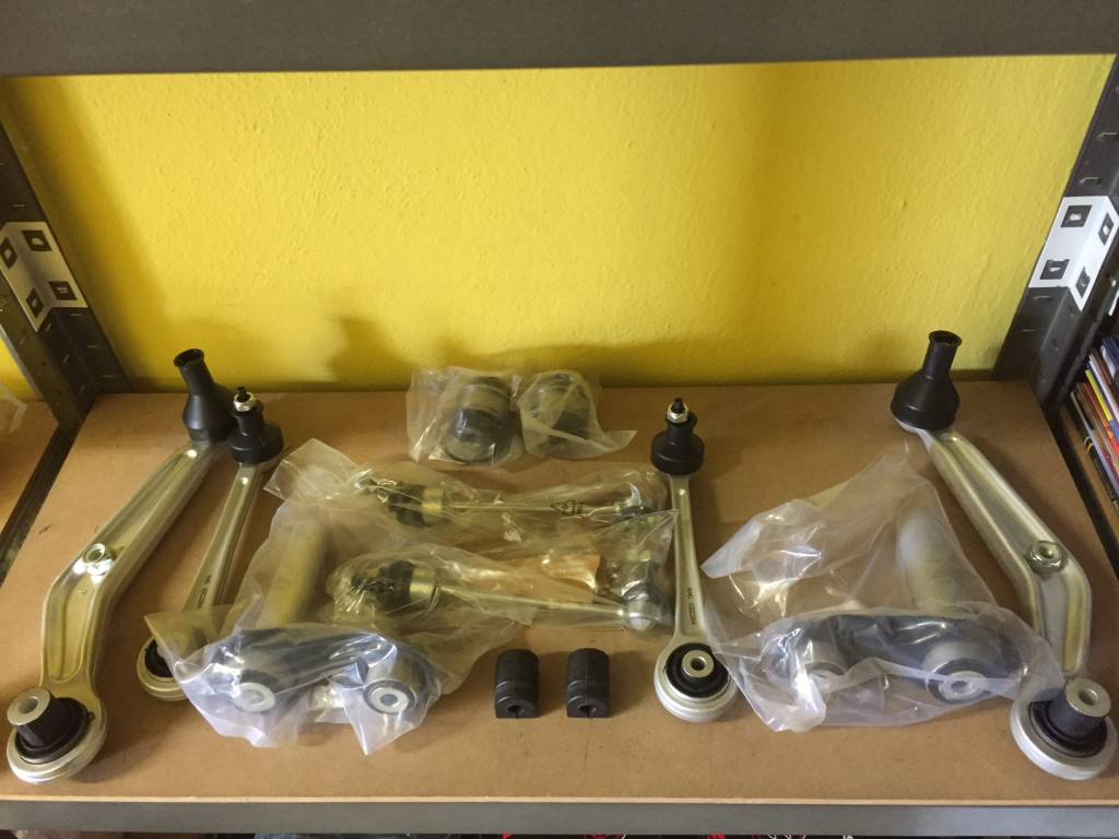 Veľká sada ramien zadná náprava 12-dielna BMW E65-E66