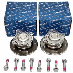 2x ložisko kolesa predné s nábojom Meyle BMW 1er E81 E87 3er E90 E91 E92 E93