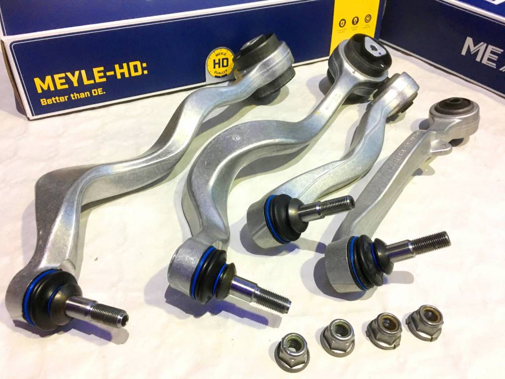 4x rameno predná náprava Meyle HD zosilnené BMW E60 E61