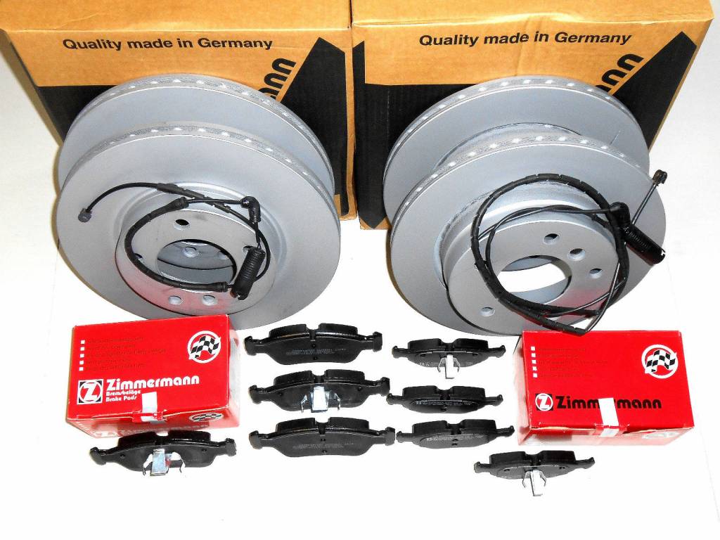 Brzdná sada ZIMMERMANN komplet predná + zadná BMW 3er 320i E46