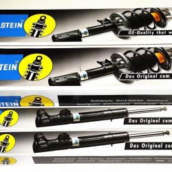 4x tlmiče predná + zadná náprava Bilstein AUDI A4 AVANT 8ED