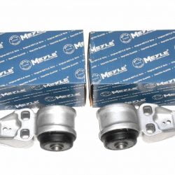 2x uloženie tela nápravy zadné Meyle AUDI A6 VW PASSAT