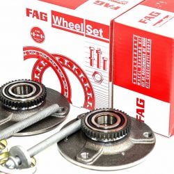 2x Ložisko kolesa predná náprava FAG + ABS krúžok SMART