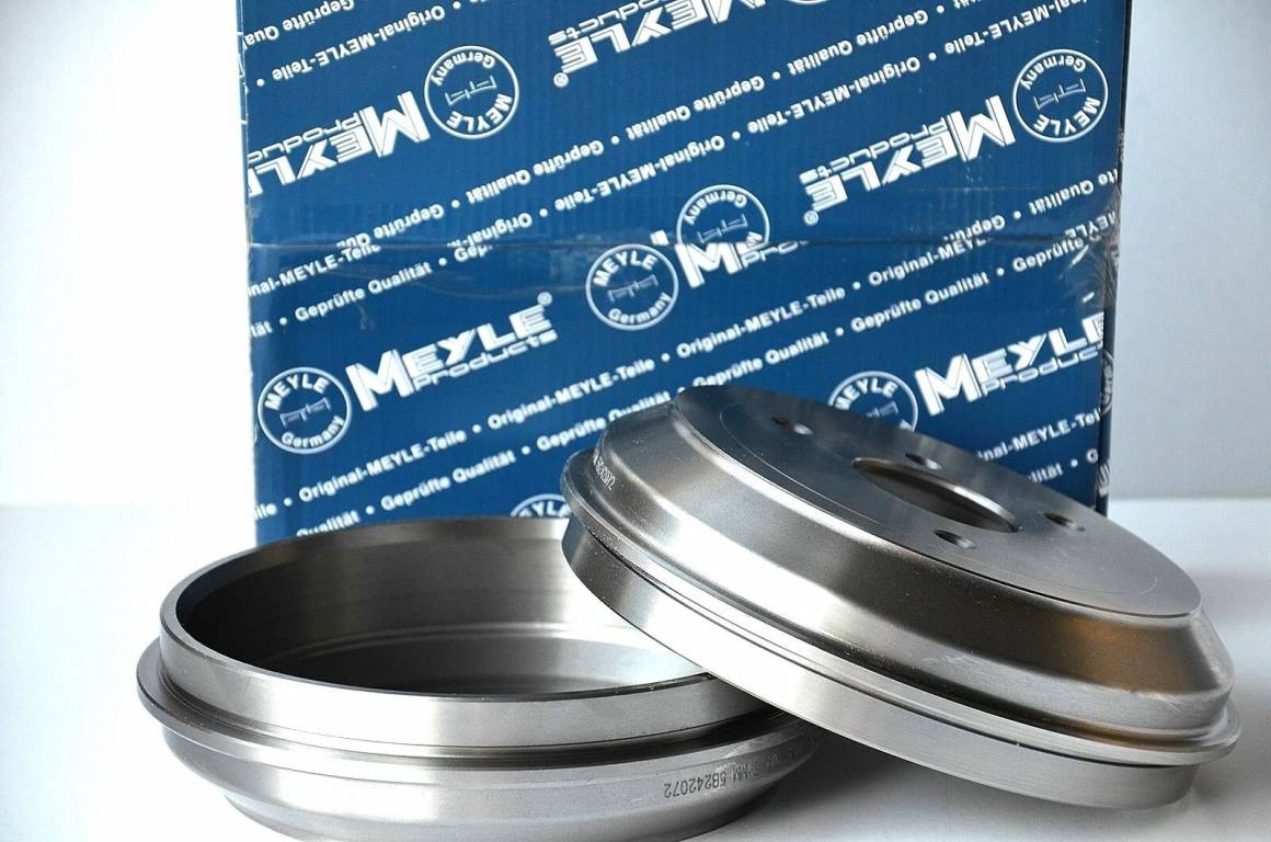 2x brzdové bubny zadné Meyle SMART FORTWO CITY COUPE CABRIO