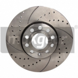 2x brzdové kotúče zadné dierované 288mm AUDI A4/A4 Avant/A4 Cabriolet