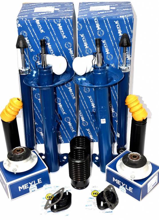 4x tlmiče plynové Meyle predná + zadná náprava BMW 3er E36