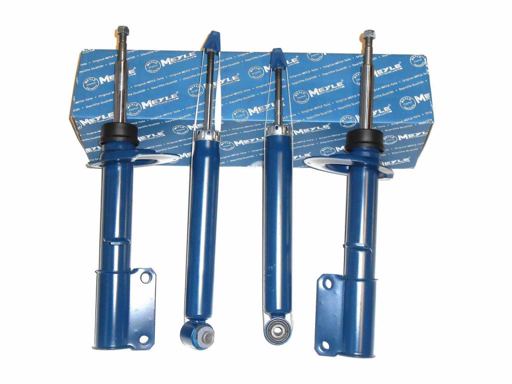 4x tlmiče plynové Meyle predná + zadná náprava BMW X5 E53