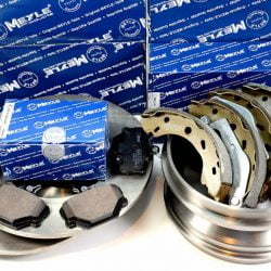 Brzdná sada predná + zadná náprava Meyle SMART CITY COUPE CDI FORTWO