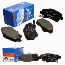 Brzdové platničky predné + zadné ATE TOYOTA AVENSIS T25