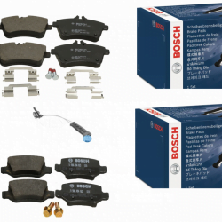 Brzdové platničky predné + zadné Bosch MERCEDES B KLASSE W245
