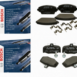 Brzdové platničky predné + zadné Bosch NISSAN ALMERA TINO