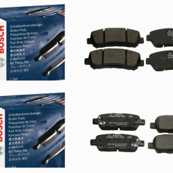 Brzdové platničky predné + zadné Bosch NISSAN X TRAIL T31