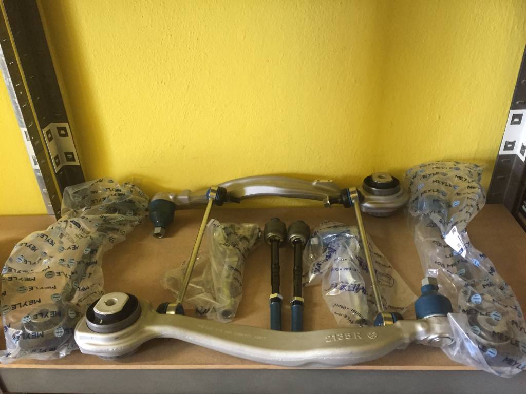 Veľká sada ramien predná zosilnená v HD prevedení Mercedes C-klasse W204 4-MATIC