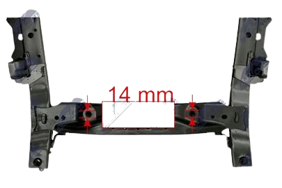 Nápravnica, nosný rám predná náprava DACIA LODGY, DOKKER od r.v. 2012