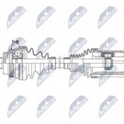 Poloos, hnací hriadeľ ľavá BMW E60, E61 xdrive