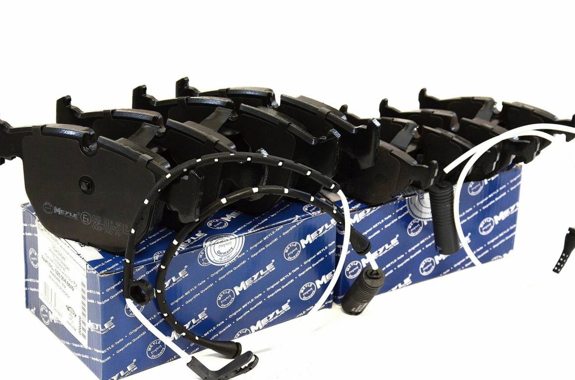 Brzdové platničky predné + zadné so snímačom opotrebenia Meyle BMW 5er E39