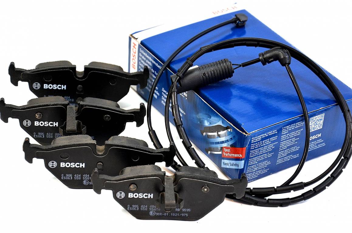 Brzdové platničky so snímačom BOSCH zadná náprava BMW 3ER E46