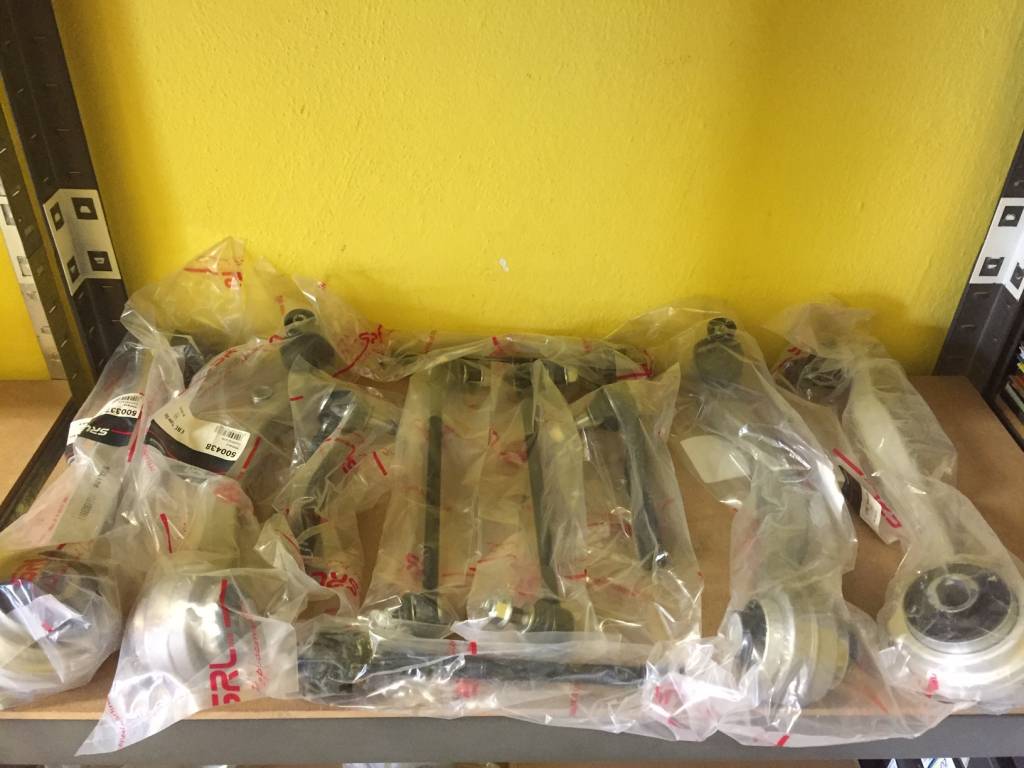 Veľká sada ramien predná náprava Mercedes C-klasse W204, S204