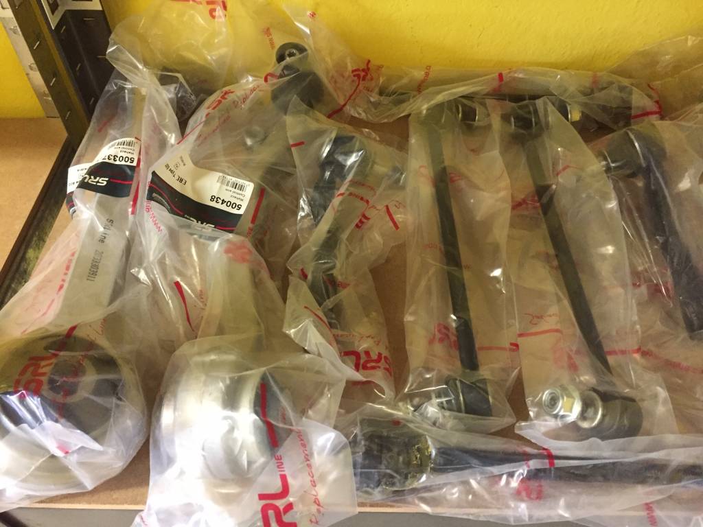 Veľká sada ramien predná náprava Mercedes C-klasse W204, S204