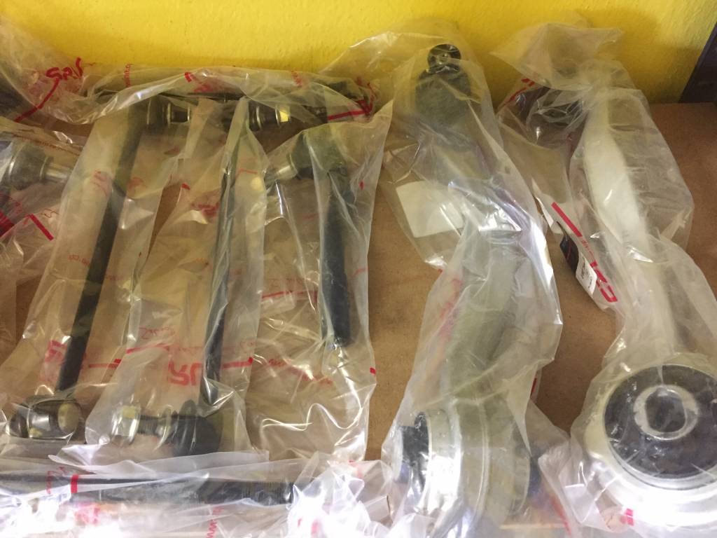 Veľká sada ramien predná náprava Mercedes C-klasse W204, S204