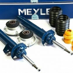 Tlmiče, uloženie tlmiča, prachovky a dorazy predná náprava BMW E90, E91, E92, E93