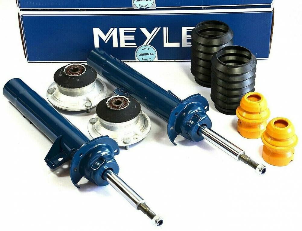 Tlmiče, uloženie tlmiča, prachovky a dorazy predná náprava BMW E90, E91, E92, E93