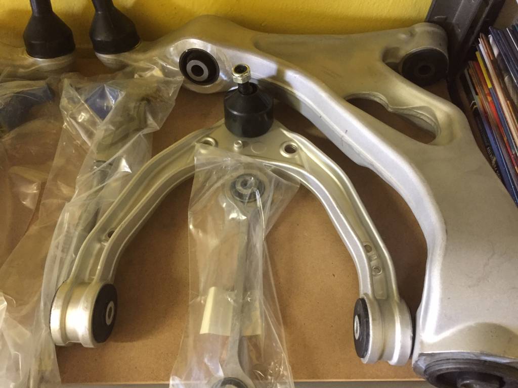 Veľká sada ramien predná náprava Audi Q7, VW Touareg, Porsche Cayenne