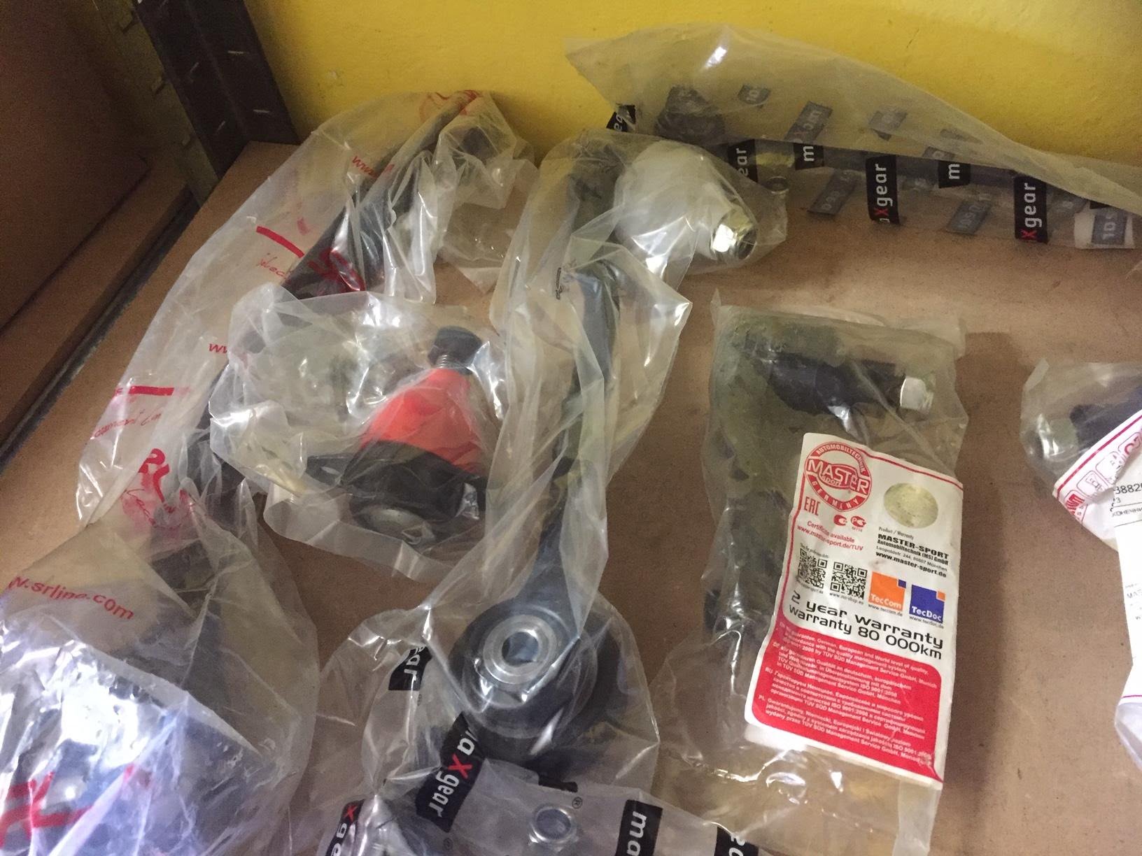 Veľká sada ramien predná BMW 3 E90, E91, BMW X1 E84 xDrive vozidlá