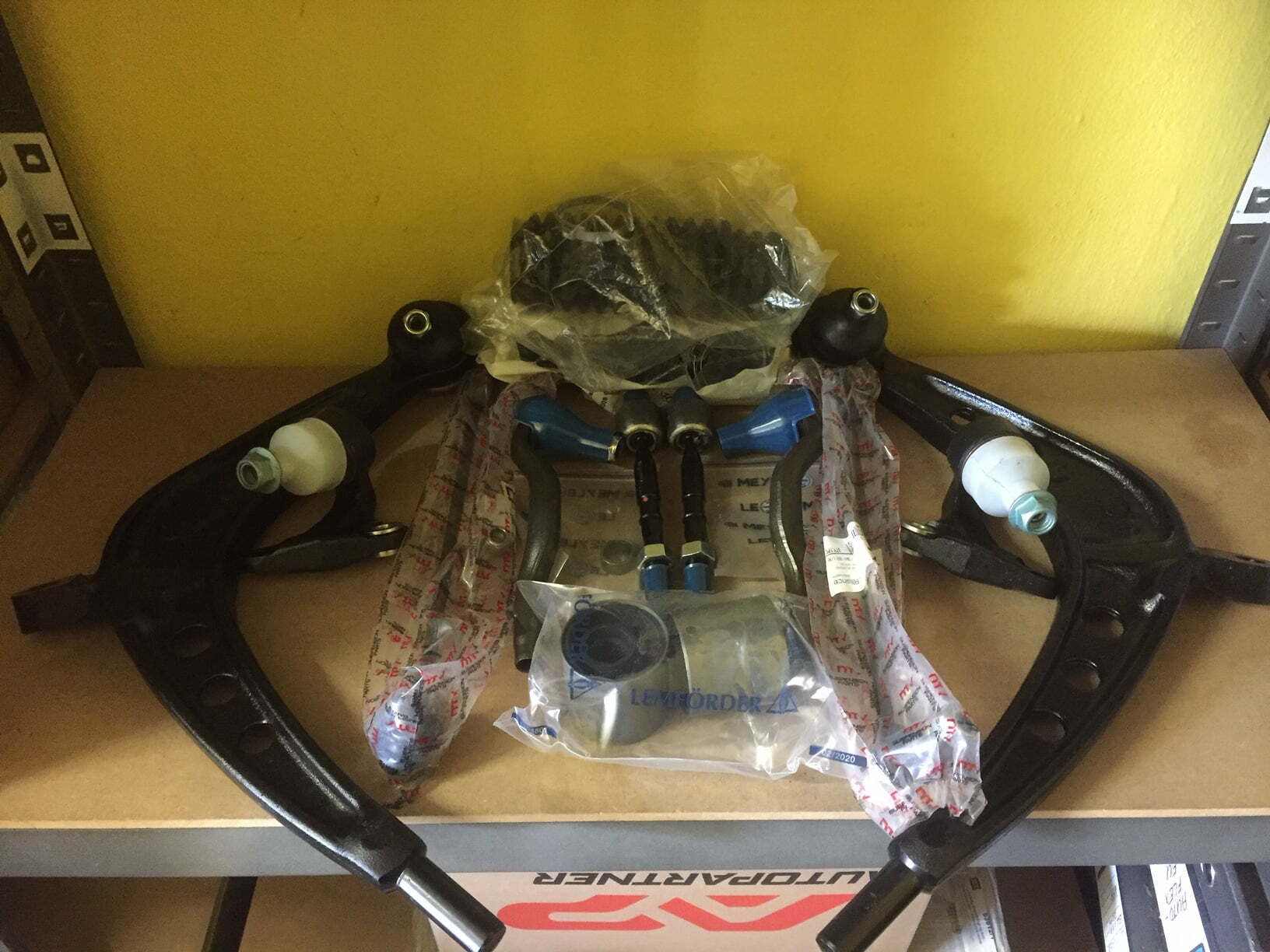 Veľká sada ramien predná náprava 14-dielná BMW E46 IX, XD 4WD