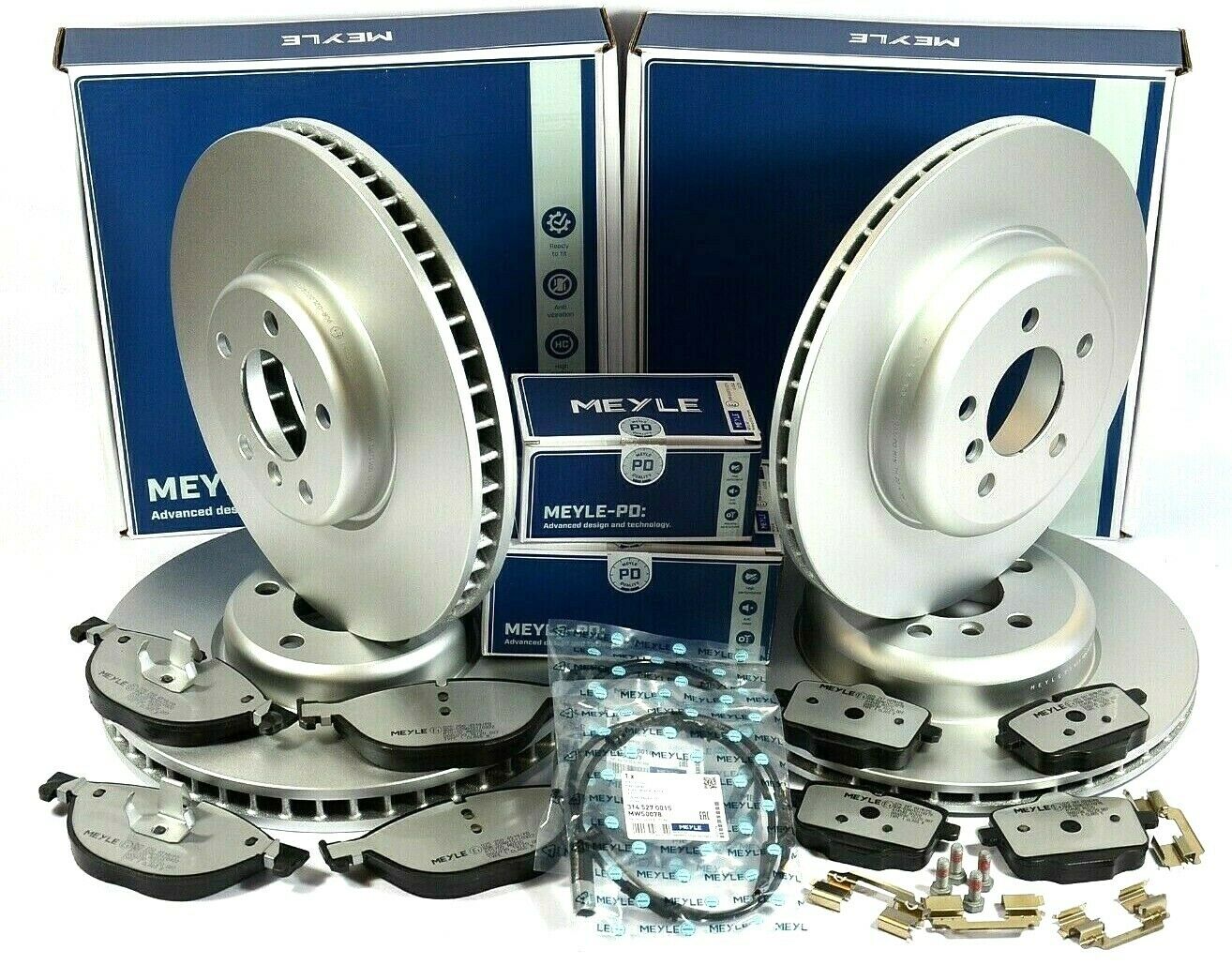 Brzdná sada predná + zadná BMW F10 550, 550i