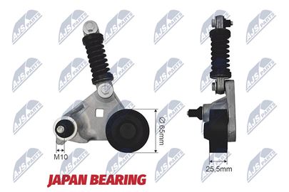 Napinák klinového rebrovaného remeňa FORD MONDEO III 00-07,TRANSIT 00-06,JAGUAR X-TYPE 03-09