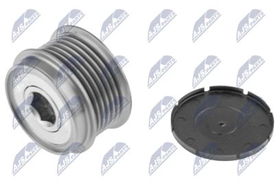 Voľnobežka alternátora JEEP CHEROKEE 2.5CRD, 2.8CRD 2001.09-, DODGE NITRO 2.8CRD 2007.06-