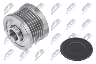 Voľnobežka alternátora NISSAN PRIMERA P12/WP12 2.0I 16V 2001.12-, X-TRAIL T30 2.0I 16V 2001.06-