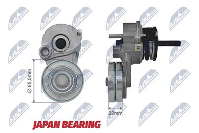 Napinák klinového rebrovaného remeňa ALFA ROMEO, CHEVROLET, FIAT, OPEL