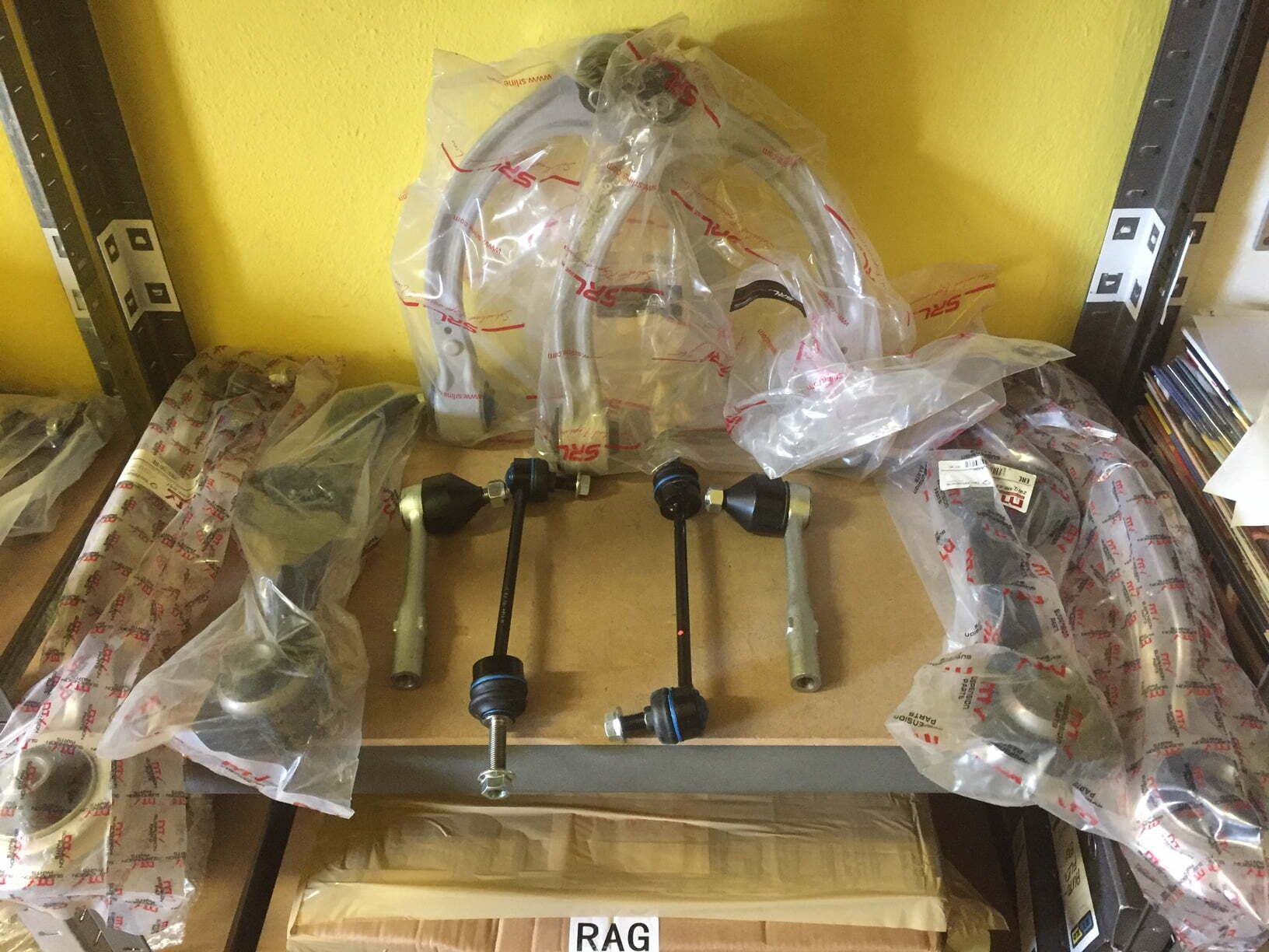 Veľká sada ramien predná náprava Mercedes S-klasse W221 s ABC (Active Body Control)