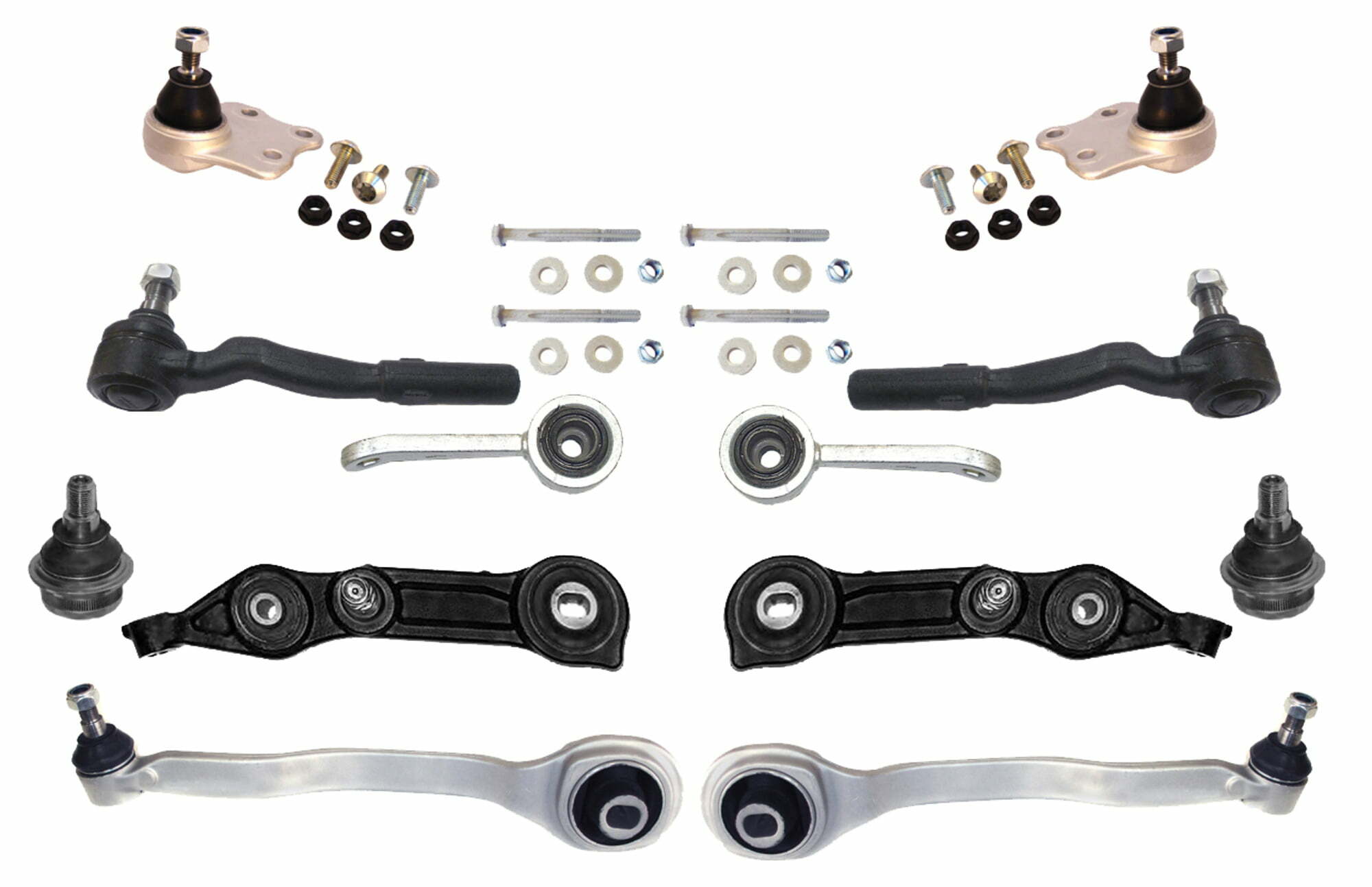 Sada ramien predná 10 dielná HD zosilnená Mercedes E-Klasse (W211, S211)