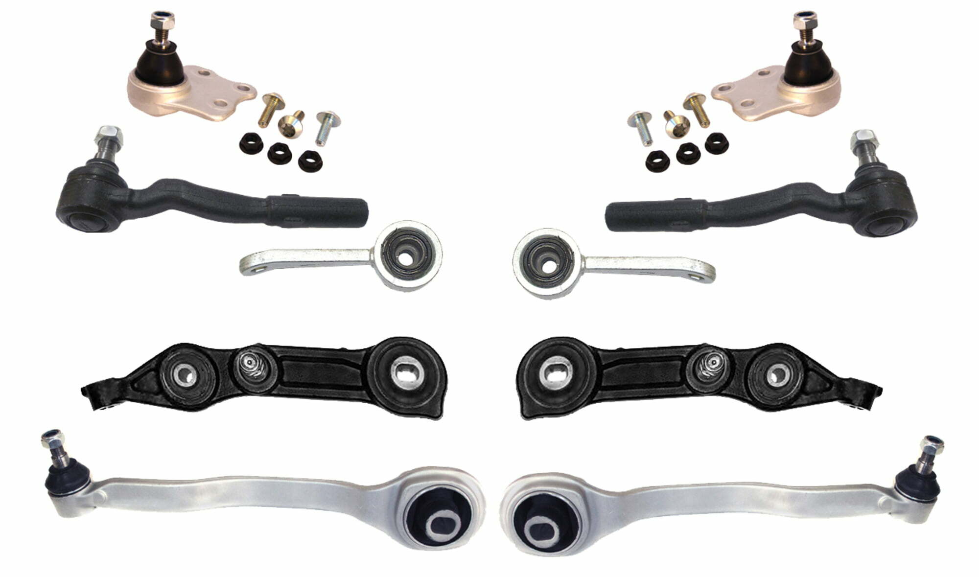 Sada ramien predná 10 dielná HD zosilnená Mercedes E-Klasse (W211, S211)