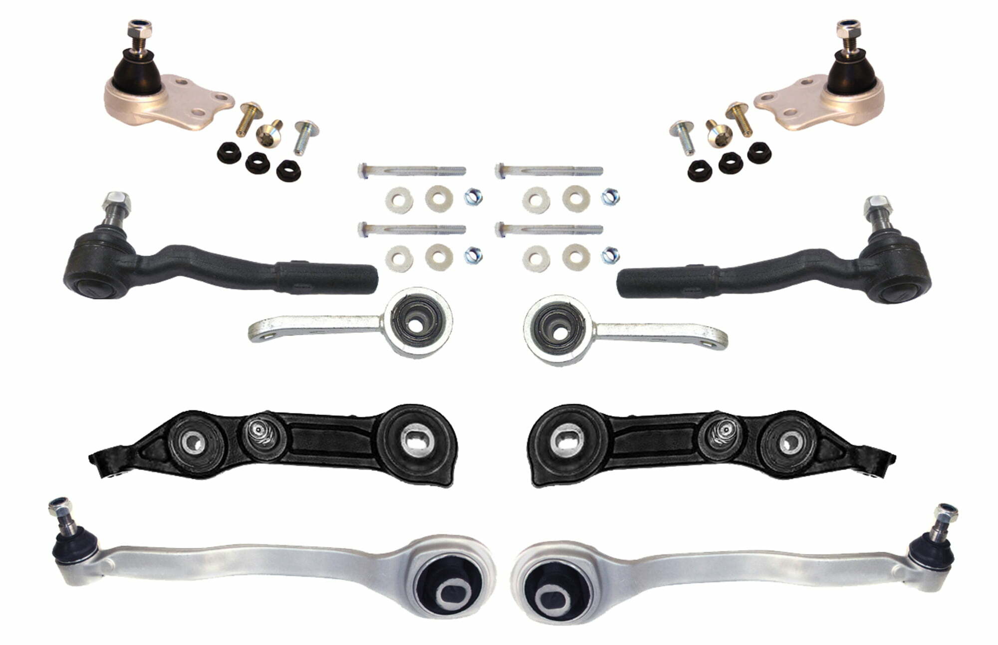 Sada ramien predná 10 dielná HD zosilnená Mercedes E-Klasse (W211, S211)